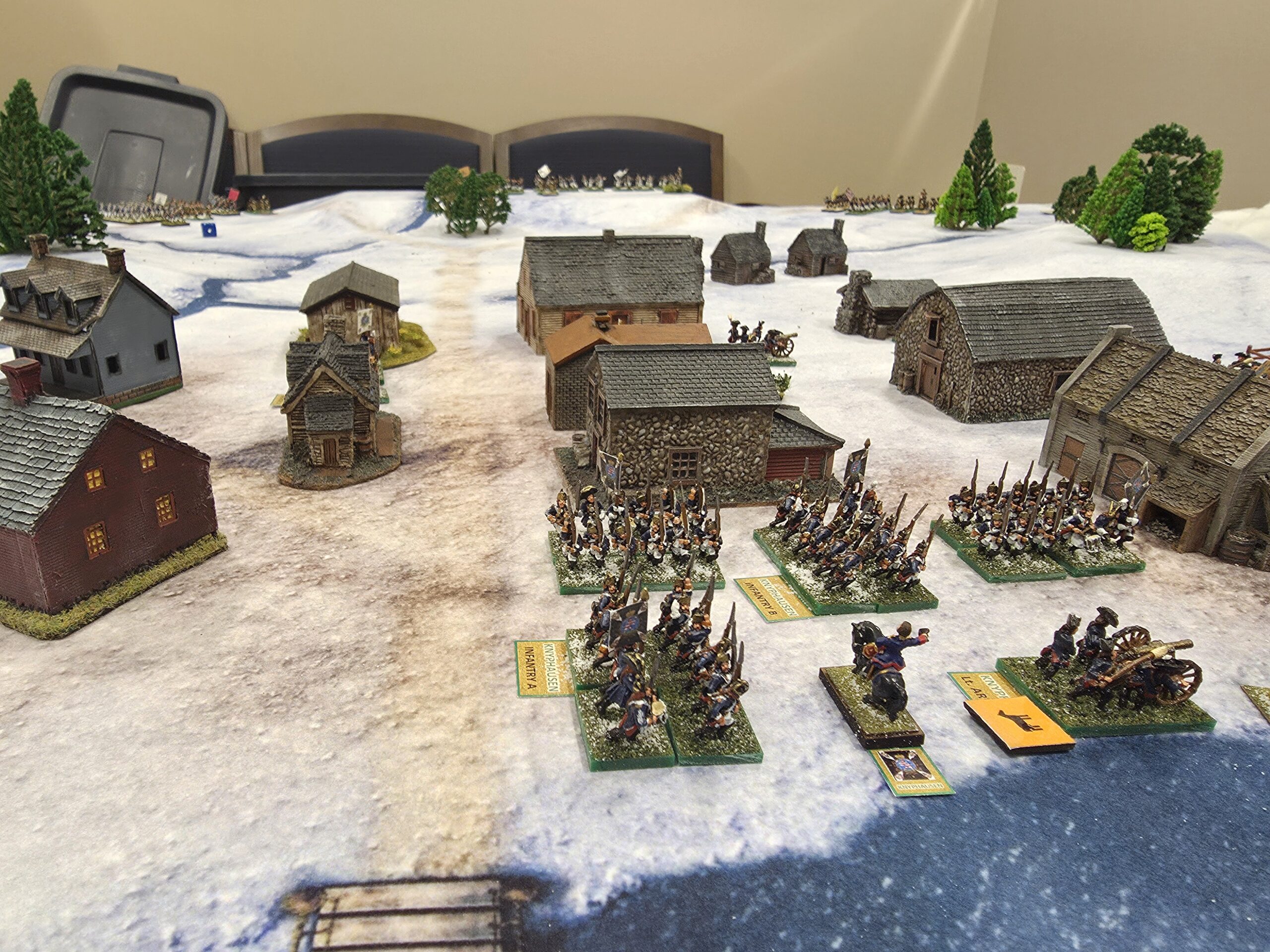 Big Muddy Historical Gaming Alliance – St. Louis Member Project Battle of Trenton December 26, 1776 AWI 250