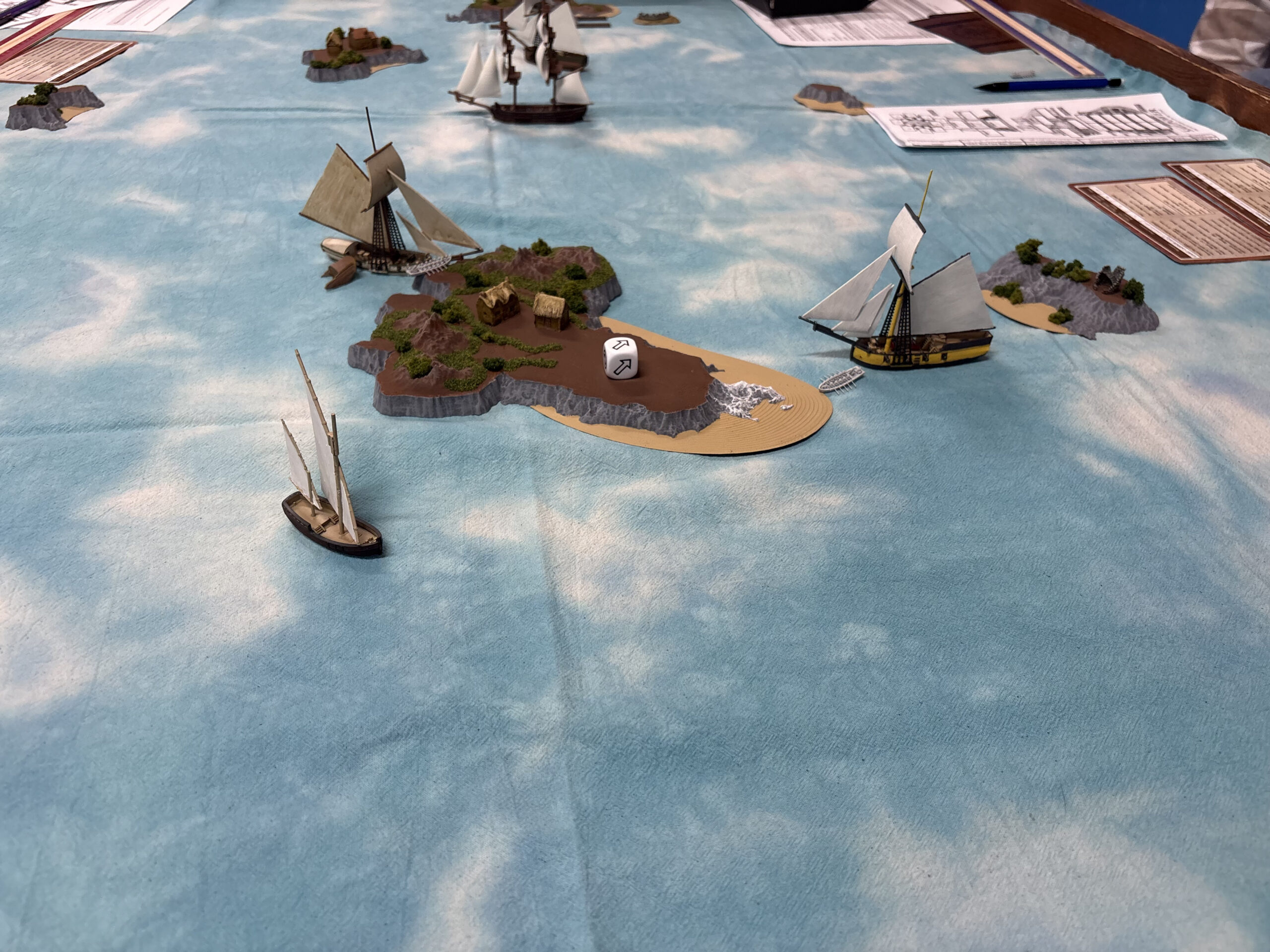 Big Muddy Historical Gaming Alliance – St. Louis Tuesday Night Gaming Sail Power and Bolt Action x2